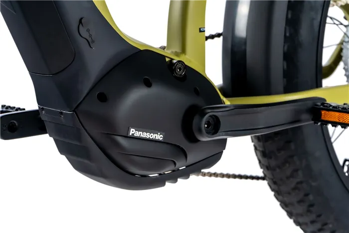 E-BIKE 26" BRASA,FAT BIKE,20"-4, ARMY GREEN (PANASONIC) - Obrázek 5