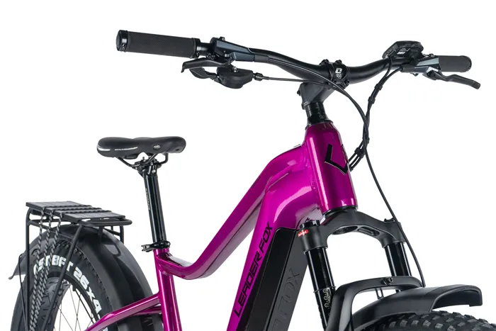 E-BIKE 26" BRASA,FAT BIKE,20"-3, VIOLET SHINY (PANASONIC) - Obrázek 2