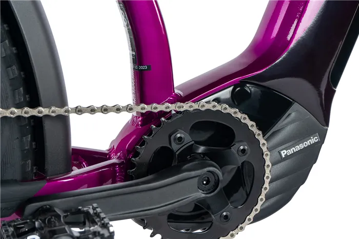 E-BIKE 26" BRASA,FAT BIKE,20"-3, VIOLET SHINY (PANASONIC) - Obrázek 3