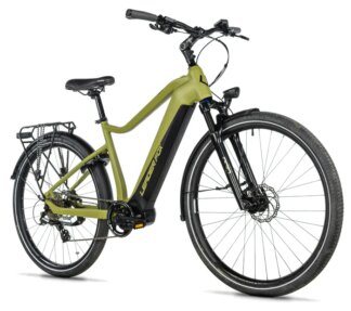 E-BIKE 28" EXETER GENT 19"-1, ARMY GREEN  (M420)