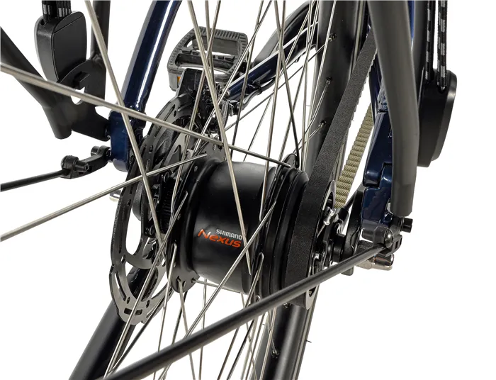 CITY BIKE ESCALANTE 28" 18"-1, DARK BLUE SHINY (NEXUS 8SPEED, BELT) - Obrázek 5